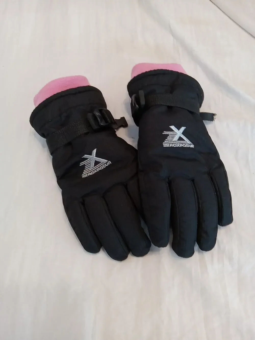 Zero Xposur Girls Black Thinsulate Winter Snow & Ski Gloves Small/Medium